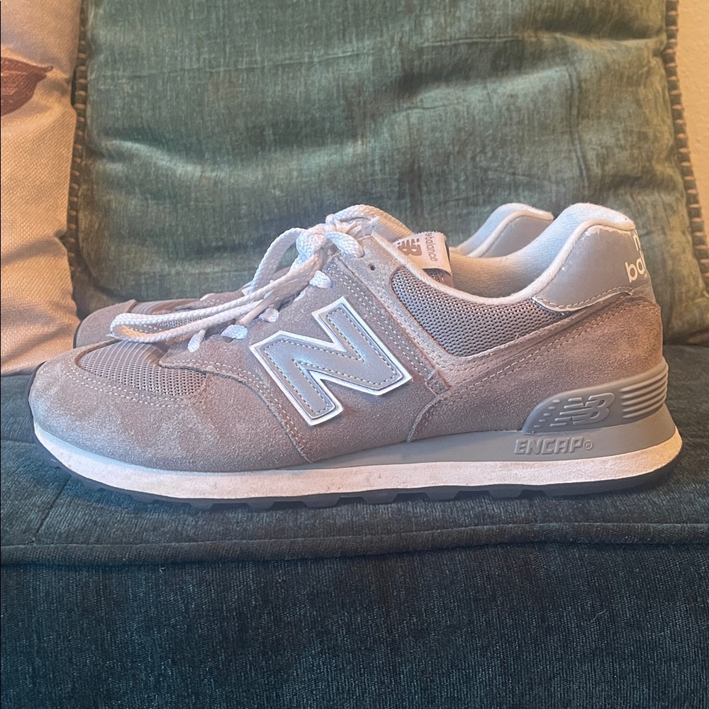 New Balance Men’s  Reflective Gray Sneakers